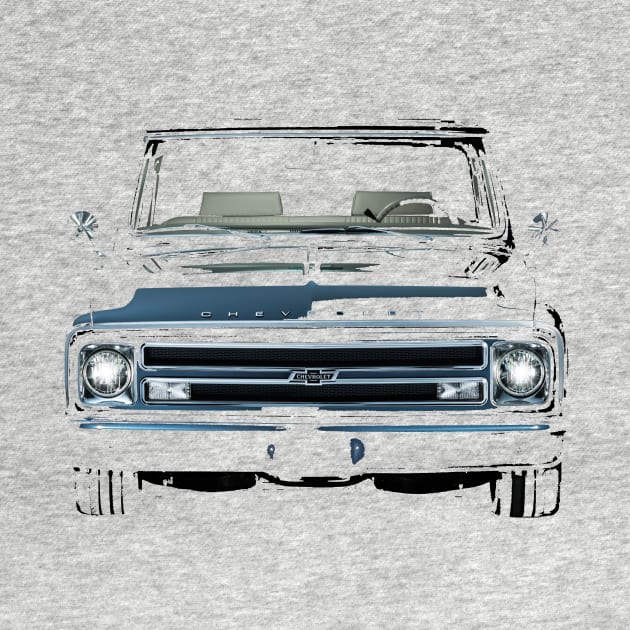 OLD CHEVY PICKUP C10 by Cult Classics